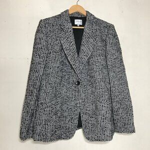 Armani Collezioni Made in Italy Size 10 Alpaca Wool Blend Italian Tweed Jacket